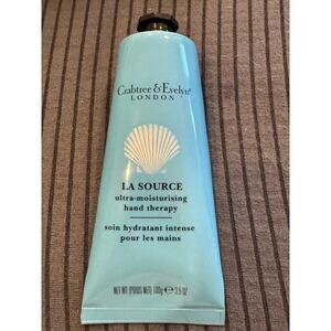 Crabtree Evelyn LA SOURCE Hand Cream Moisturizing Hand Therapy 3.5 oz Sealed